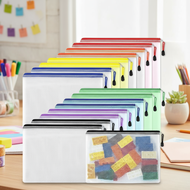 4/5/10 Set Mesh Zipper Sacks - Versatile Storage for Puzzles and Tabletop Games (Waterproof, A4)  4/