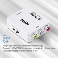 RCA to HDTV Converter 1080P RCA Composite CVBS AV to HDM Video Audio Converter Adapter for N64 Wii P