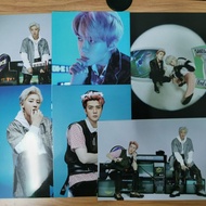 EXO SC 1 BILLION VIEWS POSTCARD