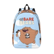 We Bare Bears laptop backpacks,canvas bag,schoolbag for College ，traveling backpack，Work Bags for Men Women,multiple sizes,sports, shopping