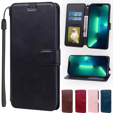 Leather Wallet Flip Case For Xiaomi Poco M5s Case Poco M5 Cover Magnetic Book Phone Case For Poco M5