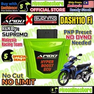 DASH110 Fi Apido X Suprimo Racing Hyper Boost ECU PNP No Dyno No Cut OFF Top Speed Powered By Suprim