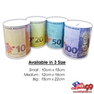 1xCoin Box Ringgit Saving RM Tin Kids Adult Saving Metal Coin Bank(C002-2238 C004-1168 C007-0288) CERIA99