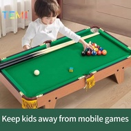 TEMI Pool Table Set Desktop Game Mini Billiard Table For Kids Family Pool Table Boys Toy