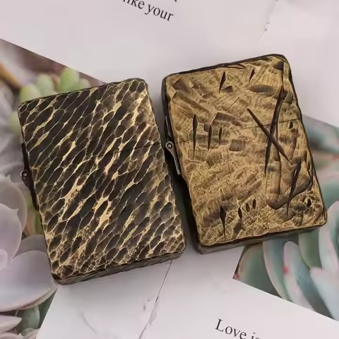 Zorro brass battle armor kerosene lighter carved Constantine pattern, men's gift, cigarette accessor