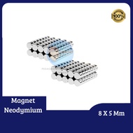 Neodymium Magnet 8x5mm N35 8 x 5 mm Super Strong Magnet/ 8*5