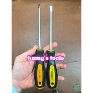 6mm spiked rubber handle screwdriver, screwdriver (retail 1 piece)