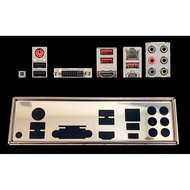 MSI B450 TOMAHAWK MAX 1: 1 Customized Stainless Steel Rear Baffle