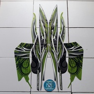 HIJAU Yamaha Mio Soul 2009 green motorcycle sticker