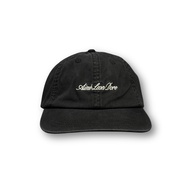 Aime Leon Dore Washed Script Cap Jet Black (FW24)