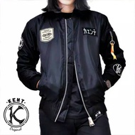 Psm Jacket BOOMBER PILOT RIDER BLACK / Jacket Men
