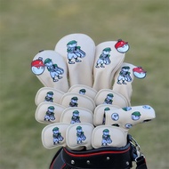 Golf Wood Cover 1#3#5#UT For Golf Driver Golf Hybrid Magnetic Closure Golf irons cover Putter cover 