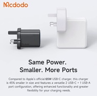 GaN 5 PRO ULTRA Mini PD - 65W Gan Charger + Budi USB-C Fast Charging Cable  Ultra MINI 3 Port PD 3.0