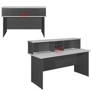 4ft 5ft 6ft Reception Counter Table / Cashier Counter Table / Receptionist Table / Meja Kaunter