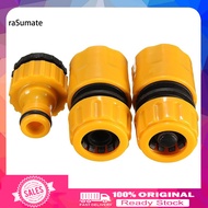  3Pcs 1/2Inch 3/4Inch Garden Water Hose Pipe Fitting Quick Tap Connector Adaptor