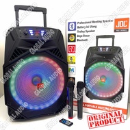 Speaker Portable Wireless JDL QQ 15 15inch Original Speaker Bluetooth + Usb Jdl qq15 Qq15 Bagus ( Bi