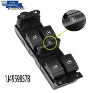 1J4959857B For VW Golf Passat B5 Jetta Bora MK4 1998-2004 Electric Window Lock Switch Lifter Button 