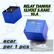 RELAY 12 VOLT 5 LEGS 10.TIANHUIa Original