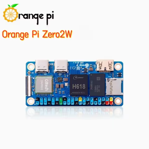 Orange Pi Zero 2W 4GB 2GB 1.5GB 1GB Allwinner H618 Quad-core Cortex-A53 Mini PC Support Wi-Fi5 + BT5