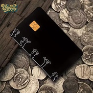 (Unique) La Linea Funny Anime Pattern Credit Card Sticker Used For EBT, Transportation, Keys, Credit