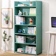 Red Shelf Net Household Cabinet Bedroom Storage Book Multi-Layer Simple Desktop Top Bookshelf Floor 