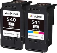ANKINK Compatible Ink Cartridge Printer Cartridges to Replace PG 540XL CL 541XL for Canon Cartridge 