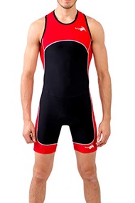 Kiwami Triathlon Men's Prima Race Trisuit - Tri Suits - Trisuits Triathlon Men - Black and White