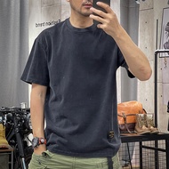 Ami Khaki Retro T-shirt - Lightweight Men's Summer Streetwear