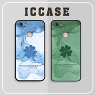 Lucky Vivo V7/ V7 Plus/ v7+ Phone Case, four-leaf clover, lucky leaf, beautiful peace of mind