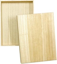 Masuda Paulownia Box Store A5 Size Paulownia Box with Lid, Cover Box (W x D x H): 9.8 x 7.5 x 1.5 in