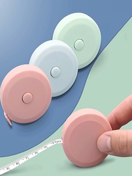 1pc/2pcs/3pcs Soft Ring-Shaped Tape Measure - 150cm/59.05in - Automatic Retraction - Easy To Use And