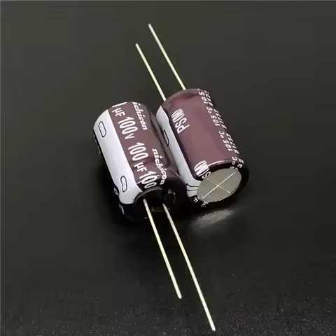 5Pcs/50Pcs 100uF 100V NICHICON PS Series 12.5x20mm Low Impedance 100V100uF Aluminum Electrolytic cap