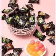 80s and 90s Nostalgic Childhood Snacks Fruit Popping Candy Fruit Candy Sour Lemon Candy Fruit Poppin