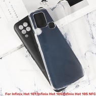 ED Soft TPU Case For Infinix Hot 10T 6.82inch X689C 10S NFC Silico