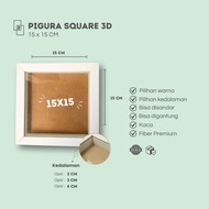 3D frame 15x15 aesthetic pop up photo frame for gift