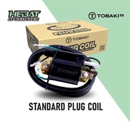 TOBAKI PLUG COIL STANDARD EX5 DREAM WAVE110 RS150R KRISS YB100 SRL110 Y125Z Y110 LC135 RXZ NVX155 Y1