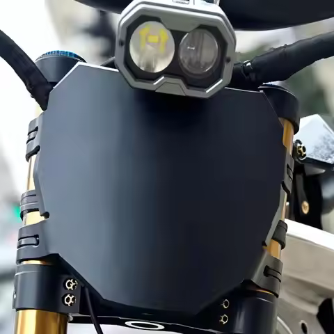 Dirt Bike Front Plate | Universal Lightweight Accessories | Dirt Bike Accessories License Plate | fo