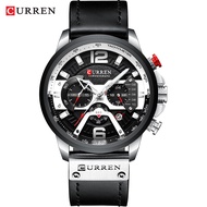CURREN 8329 Luxury Watch for Men Quartz Chronograph Sport Waterproof Man Watches Fashion Wristwatch
