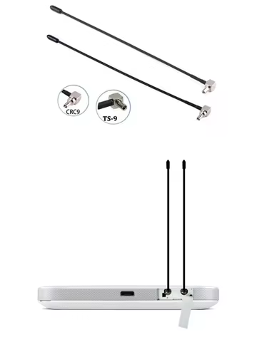 2 Pcs/Lot 4G LTE Antenna with TS9 or CRC9 Connector For Huawei E398 E5372 E589 E392 Zte MF61 MF62 ai