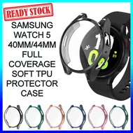 Samsung Watch 5 40mm 44mm Full Coverage Soft Tpu Protection Case Samsung Watch 5 40mm Cover Samsung 