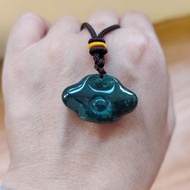 親翠 天然瓜地馬拉翡翠 冰綠雲紋調整式繩鏈