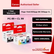 Canon Genuine PG-89 + CL-99 Ink E560 pg89