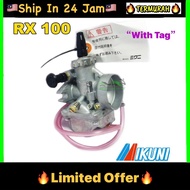 100% Original MIKUNI JAPAN Yamaha RX 100 / RX100  Carburetor Assy KABETA CARBU KARBU CARB KARB KARBU