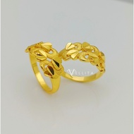 [VJ]Cop916 Ring "J0761" 999.9 Gold Plated Ring <Cincin>
