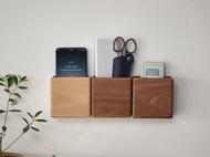 壁掛式收納盒 遙控器小物品收納盒 免打孔