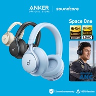 Soundcore by Anker, Space One, Bluetooth 5.3 ANC Headphones, 2X Stronger Voice Reduction, 40H ANC Pl