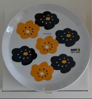 全新 Japan Doutor sou sou plate (日本製) 花花陶瓷碟