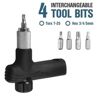 LIXADA | Adjustable Bike Torque Wrench 4/5/6Nm Torque T Wrench Portable Bicycle Maintenance Kit