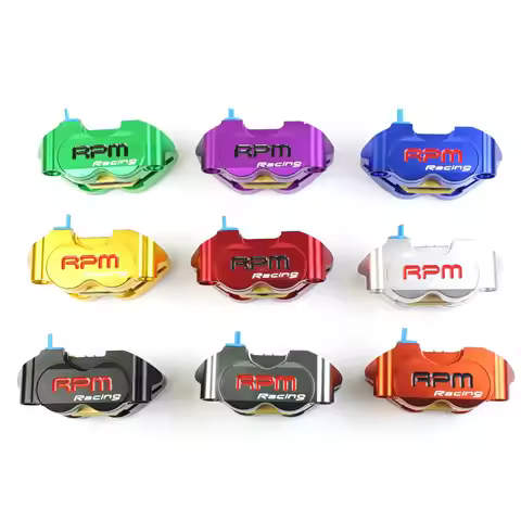 RPM Motorcycle Brake Caliper + Brake Pads for Scooter Yamaha Aerox Nitro RSZ JOG 50rr BWS Zuma Honda