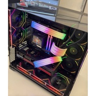 PC CUSTOM - RYZEN + RTX 5070 SHOWCASE RGB BUILD/PC ANSURAN MUDAH